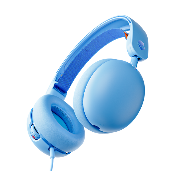 Skullcandy Grom kék vezetékes mikrofonos gyerek fejhallgató