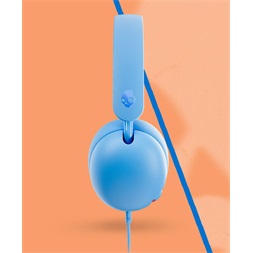 Skullcandy Grom kék vezetékes mikrofonos gyerek fejhallgató