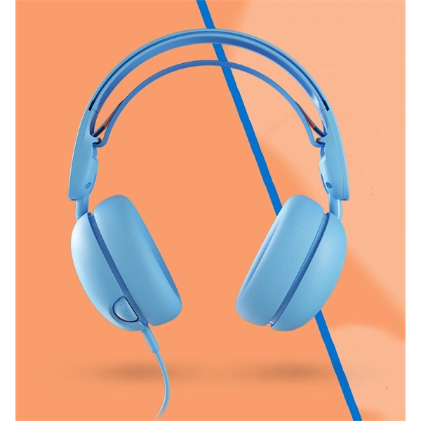 Skullcandy Grom kék vezetékes mikrofonos gyerek fejhallgató