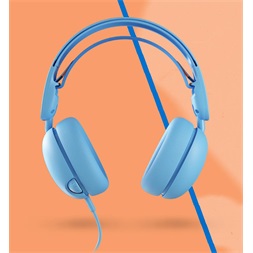 Skullcandy Grom kék vezetékes mikrofonos gyerek fejhallgató