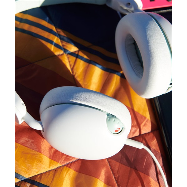 Skullcandy Grom csontfehér vezetékes mikrofonos gyerek fejhallgató