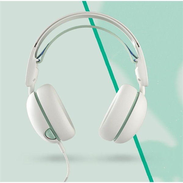 Skullcandy Grom csontfehér vezetékes mikrofonos gyerek fejhallgató