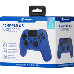 Snakebyte SB914539 GAME:PAD 4 S WIRELESS kék PlayStation 4 kontroller