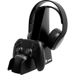 Snakebyte PS5 Dual Charge 5 & Headset Stand fekete töltőállomás