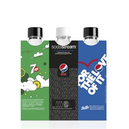 SodaStream Fuse Pepsi TriPack 3x1l szénsavasító palack szett