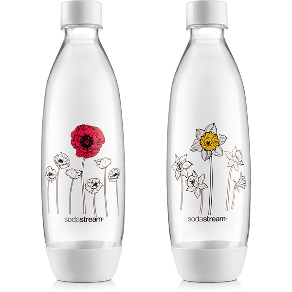 Sodastream BO DUO JET 2x1l 2 db-os virágos palack szett