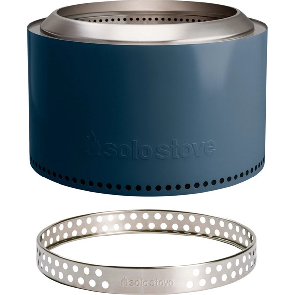 Solo Stove Yukon Állvánnyal 2.0 kék tűzrakó