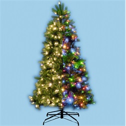 Somogyi KMF 6/150 beépített LED világítással/150 cm magas műfenyő