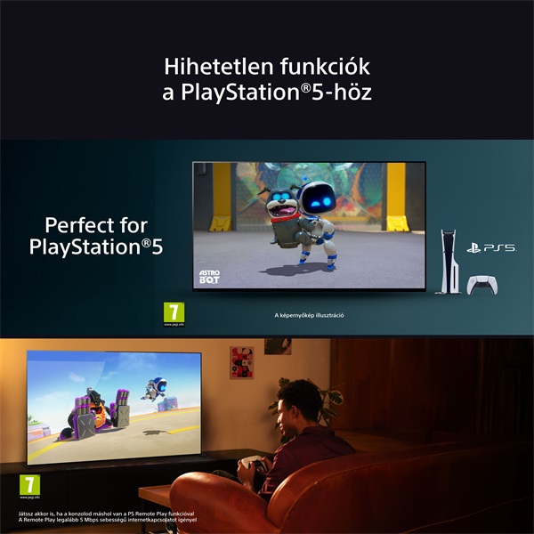 Sony 43" Bravia 3 K43S35BP 4K UHD Smart LED TV (Újracsomagolt)