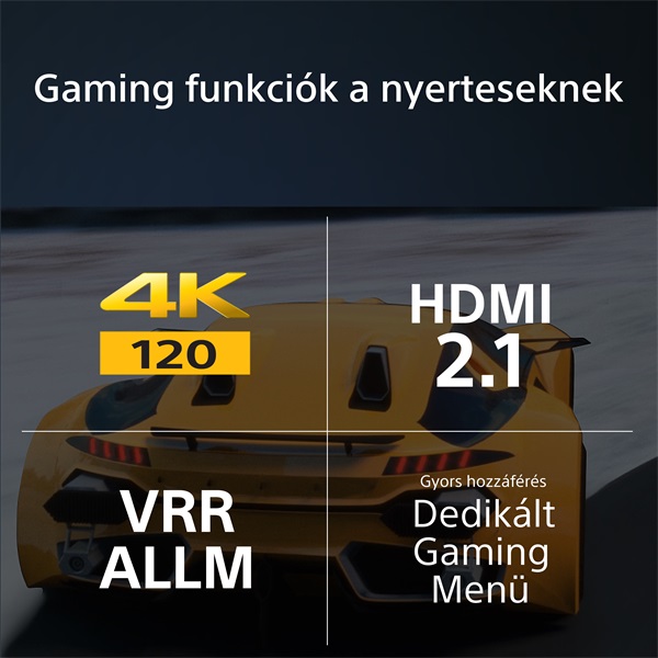 Sony 55" XR55A80LAEP 4K UHD Smart OLED TV (Újracsomagolt)