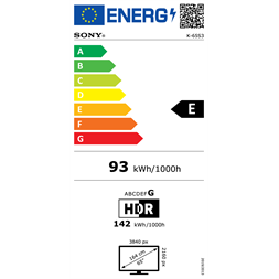 Sony 65" Bravia 3 K65S35B 4K UHD Smart LED TV