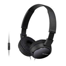 Sony MDRZX110APB.CE7 mikrofonos fekete fejhallgató