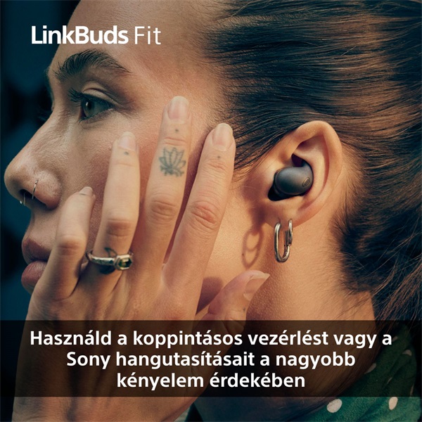 Sony WF-LS910N Linkbuds Fit zajszürős True Wireless Bluetooth rózsaszín fülhallgató