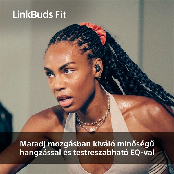 Sony WF-LS910N Linkbuds Fit zajszürős True Wireless Bluetooth rózsaszín fülhallgató