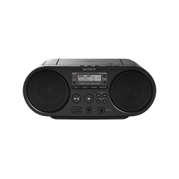 Sony ZSPS50B fekete hordozható CD-s rádió