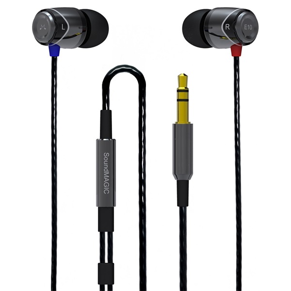 SoundMAGIC SM-E10-02 E10 ezüst-fekete fülhallgató
