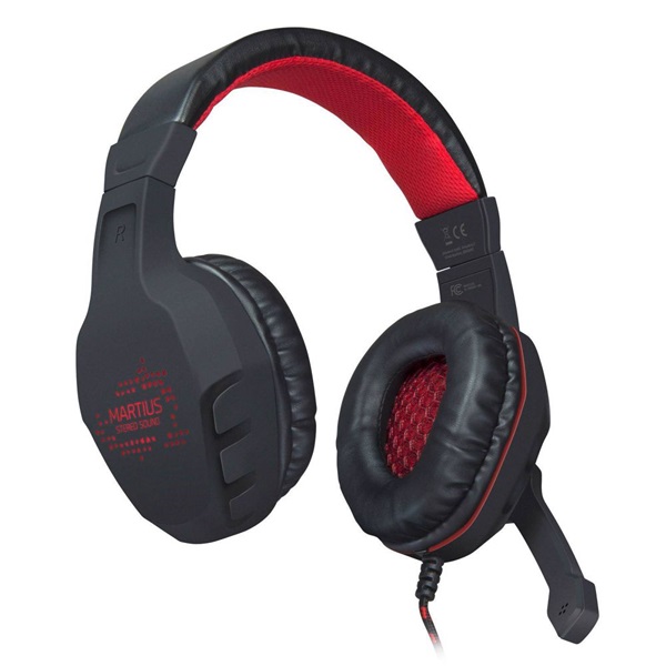 SpeedLink MARTIUS fekete gamer headset
