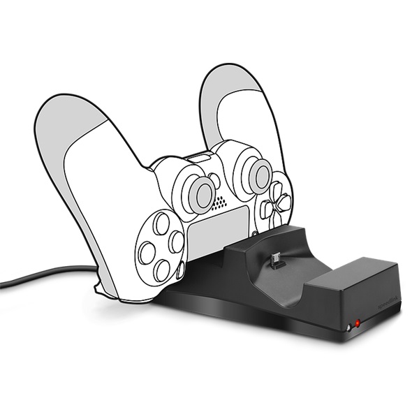 Speedlink SL-450000-BK JAZZ USB Charger PS4 töltőállomás