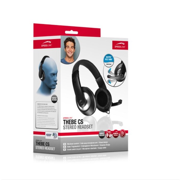 Speedlink SL-8727-BK-01 Thebe CS Stereo headset