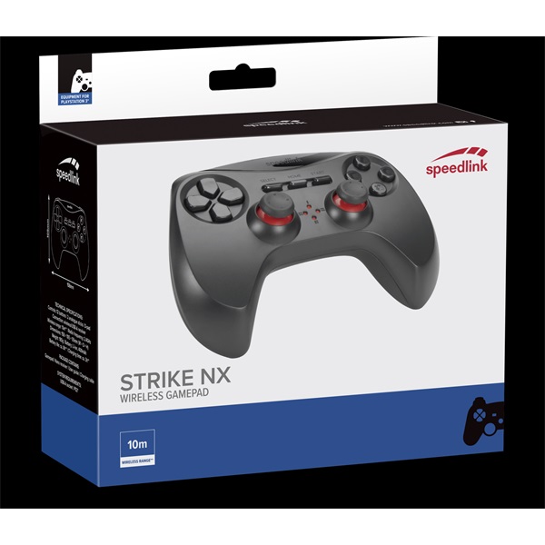 Speedlink SL-440401-BK Strike NX PS3 vezeték nélküli kontroller