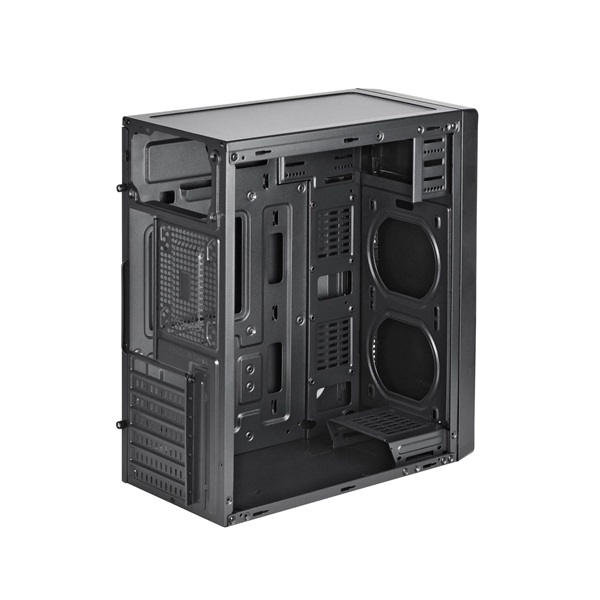 Spire SPT1534B-U3 fekete (táp nélküli) mATX ház