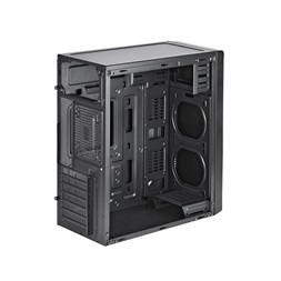 Spire SPT1534B-U3 fekete (táp nélküli) mATX ház