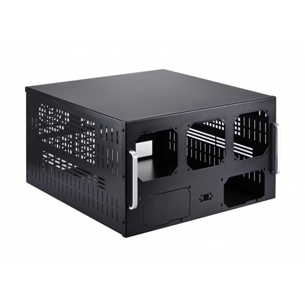 Spire SP-O1802-6U8V6F fekete ATX mining ház