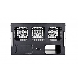 Spire SP-O1802-6U8V6F fekete ATX mining ház