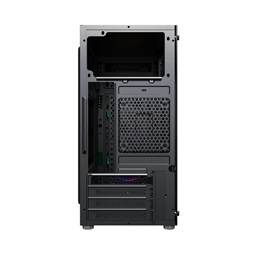 Spirit of Gamer Deathmatch 3 RGB ablakos táp nélküli fekete mATX ház