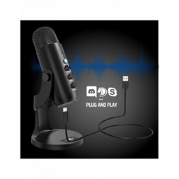 Spirit of Gamer EKO 700 fekete USB mikrofon