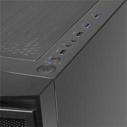 Spirit of Gamer GHOST 5 RGB fekete ablakos táp nélküli ATX ház