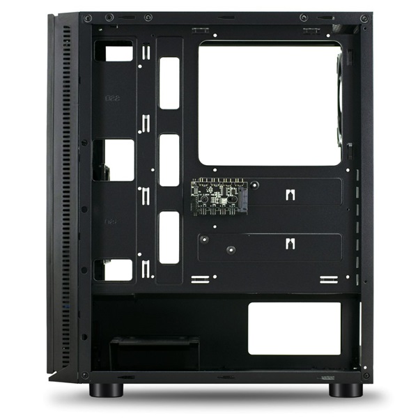 Spirit of Gamer GHOST III RGB fekete ablakos táp nélküli ATX ház
