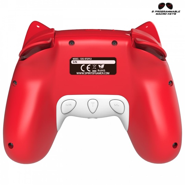Spirit of Gamer SOG-BTGPS3 MIA Nintendo Switch Bluetooth vezeték nélküli kontroller
