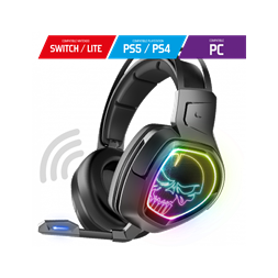 Spirit of Gamer MIC-XH1300 7.1 vezeték nélküli fekete gamer headset