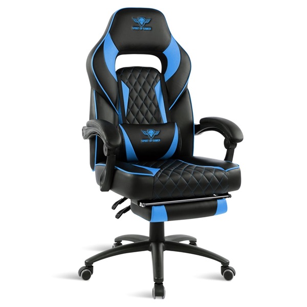 Spirit of Gamer MUSTANG kék gamer szék