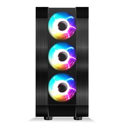 Spirit of Gamer Rogue VI RGB fekete ablakos táp nélküli ATX ház