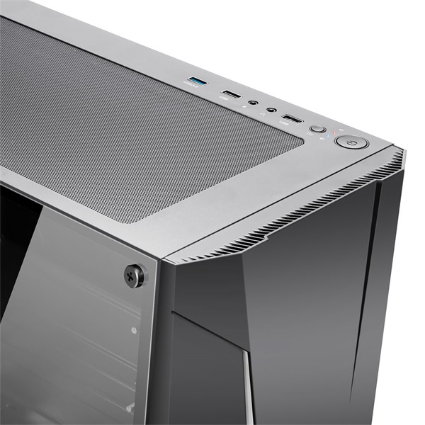 Spirit of Gamer Rogue V RGB fekete ablakos táp nélküli ATX ház