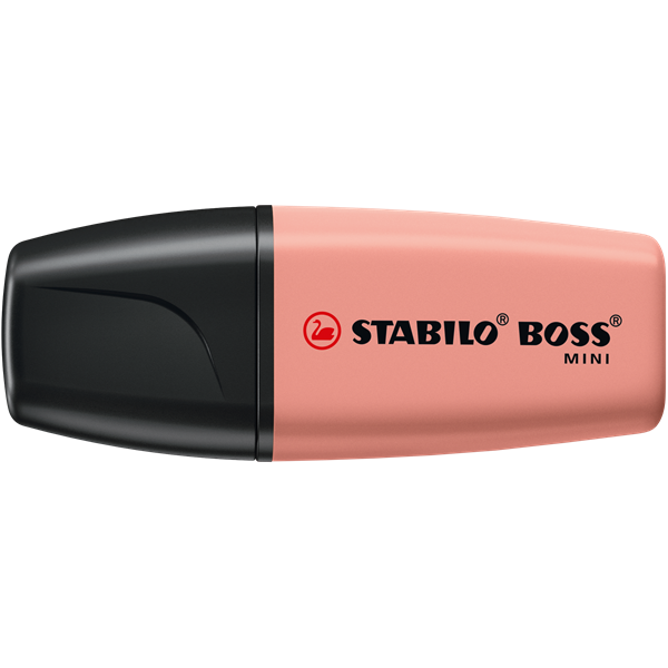 Stabilo BOSS MINI NatureVibes vörösbarna szövegkiemelő