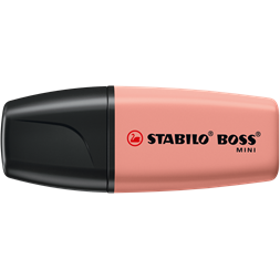Stabilo BOSS MINI NatureVibes vörösbarna szövegkiemelő