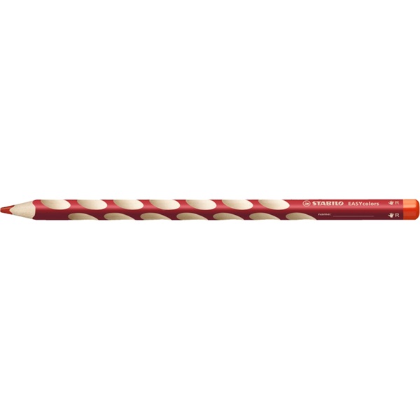 Stabilo Easy jobbkezes piros színes ceruza
