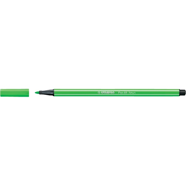 Stabilo Pen 68/033 fluor zöld rostirón