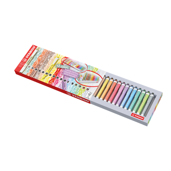 Stabilo Swing Cool 18 db-os asztali szövegkiemelő készlet