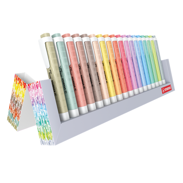 Stabilo Swing Cool 18 db-os asztali szövegkiemelő készlet