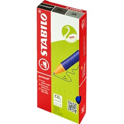 Stabilo pointball 10db/csomag kék nyomógombos golyóstoll