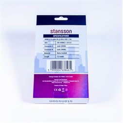 Stansson 1,5m HDMI 2.1 kábel
