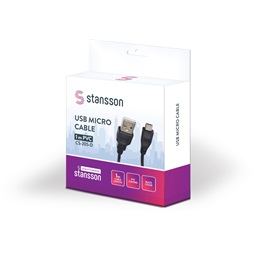 Stansson 1m USB micro kábel