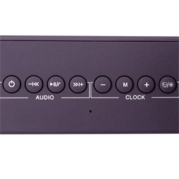 Stansson BSP343G arany Bluetooth hordozható órás rádió