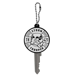 Star Wars Trooper gumi kulcsdísz
