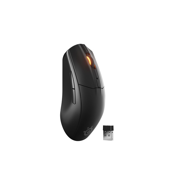 SteelSeries Rival 3 Gen 2 vezeték nélküli fekete gamer egér