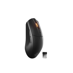 SteelSeries Rival 3 Gen 2 vezeték nélküli fekete gamer egér